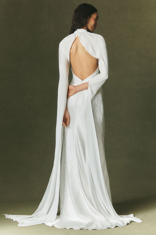 Watters Sheer Sleeve Wrap #2