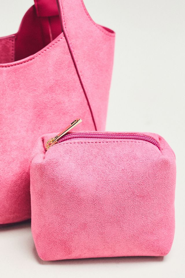 Borsa Tote Mini Slouchy Sonia in Finta Pelle Scamosciata #2