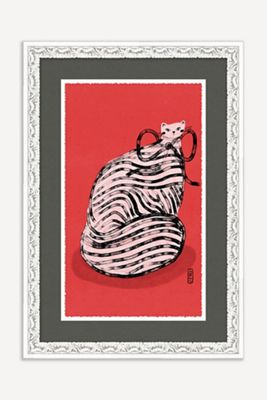 Whiskered Affection Wall Art