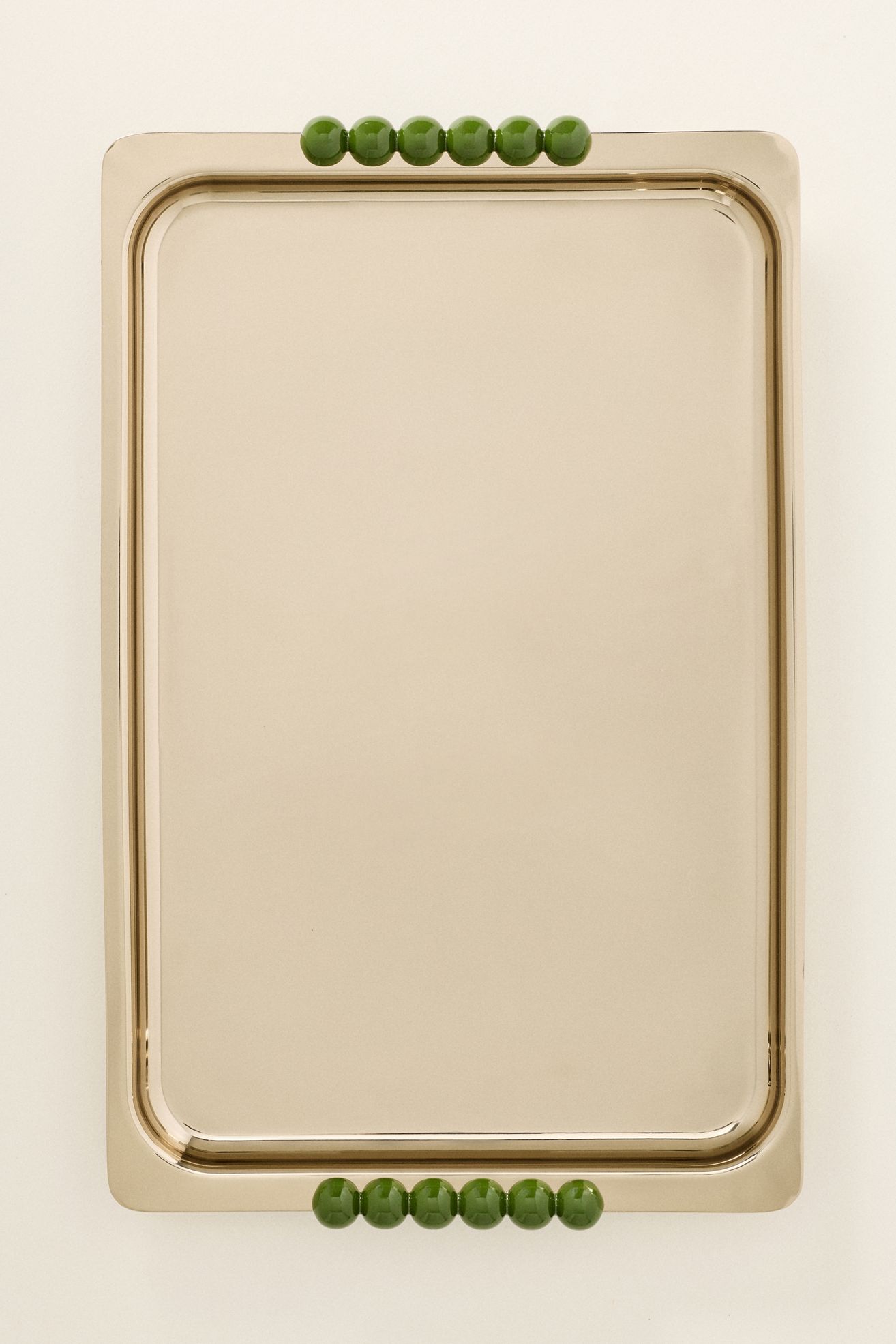 Jodelle Bar Tray - Gold, One Size