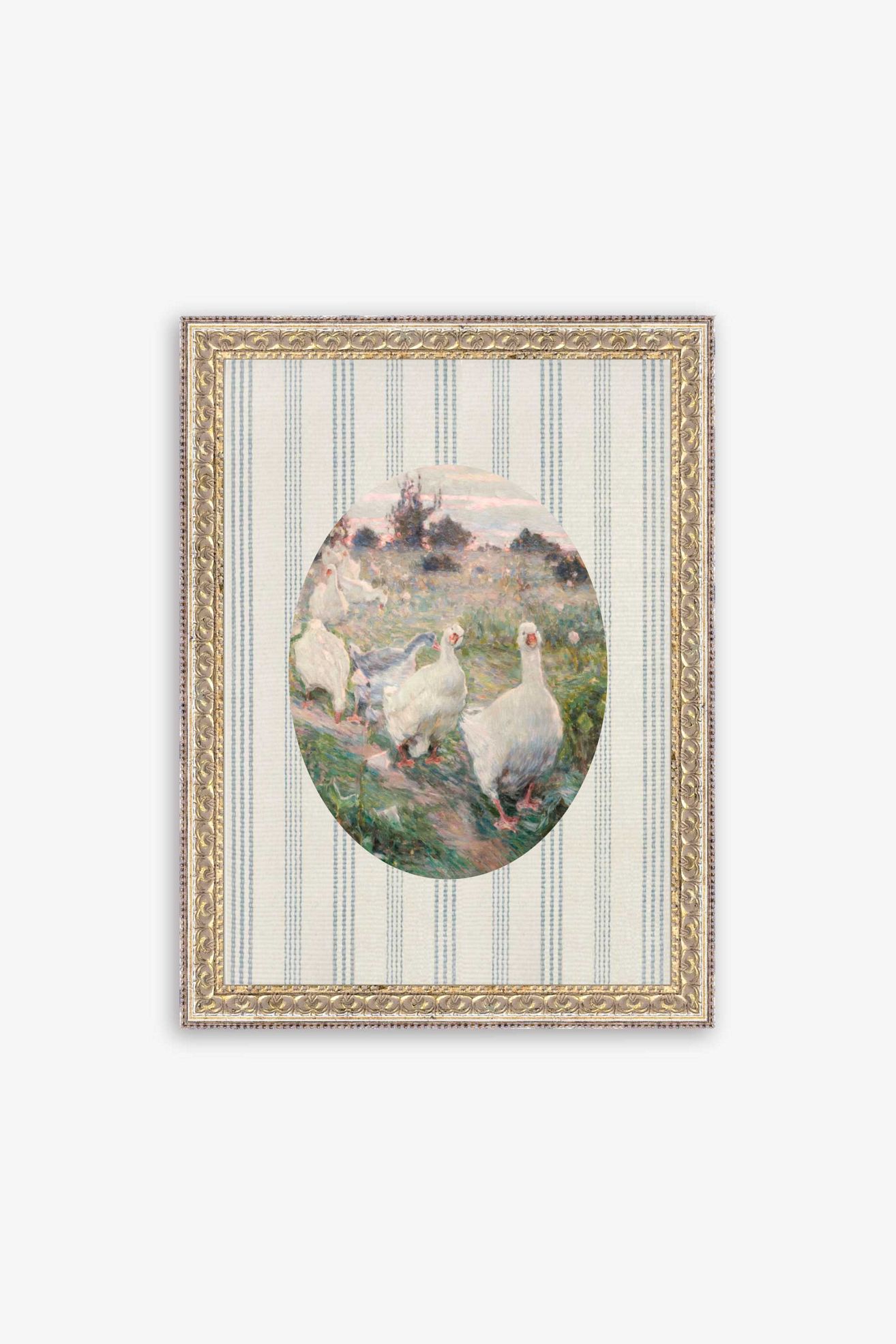Happy Geese Wall Art - Sky, Standard, One Size