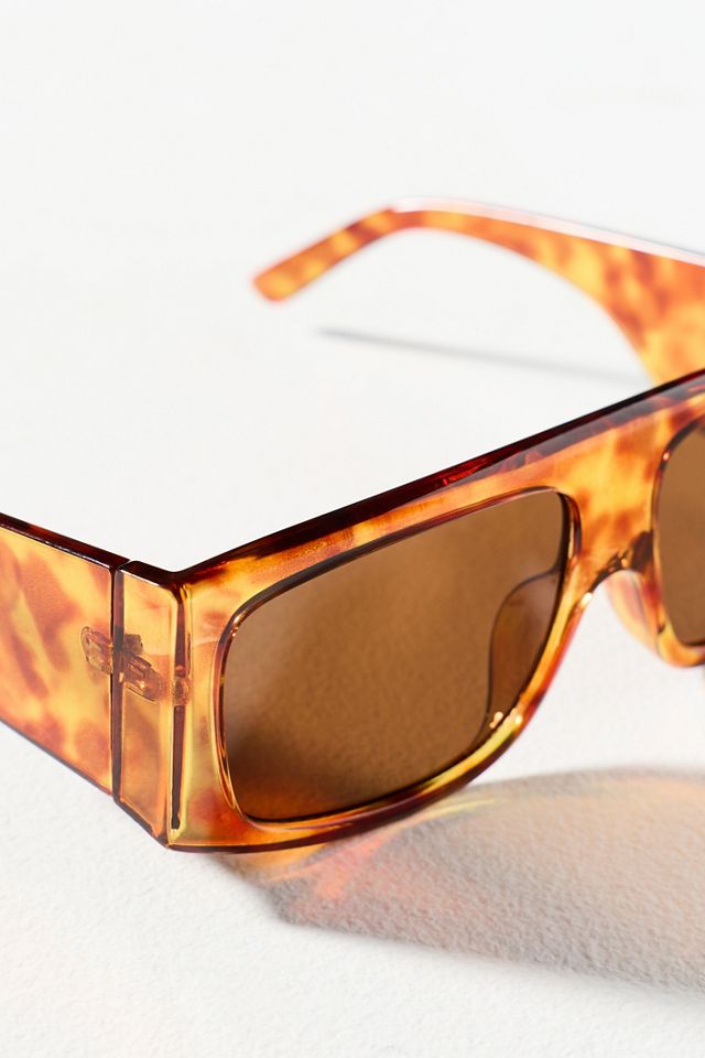 Toirtoise Shell Flat Top Sunglasses #2