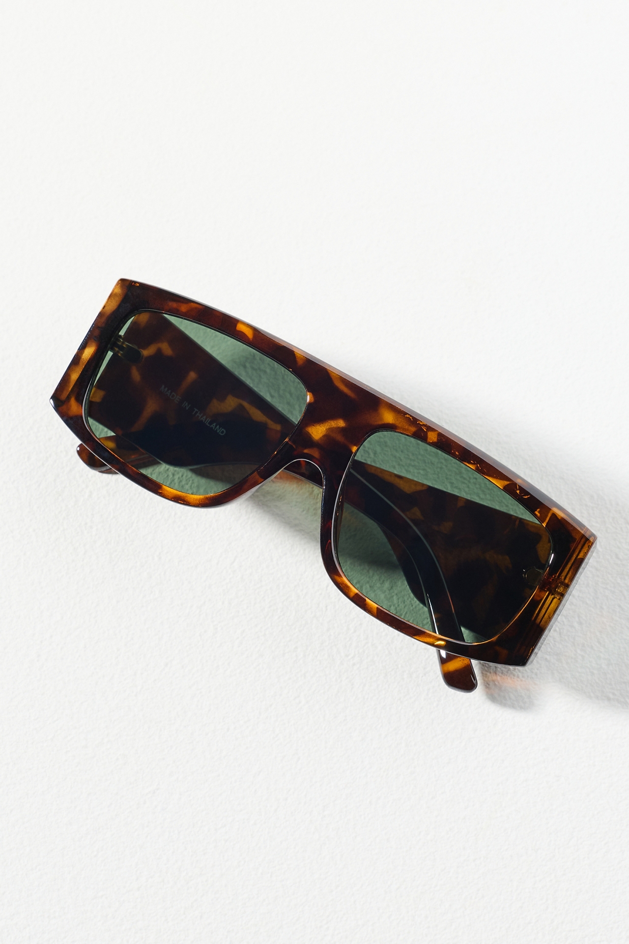 Toirtoise Shell Flat Top Sunglasses