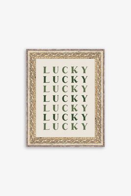 Lucky Lucky Lucky Wall Art
