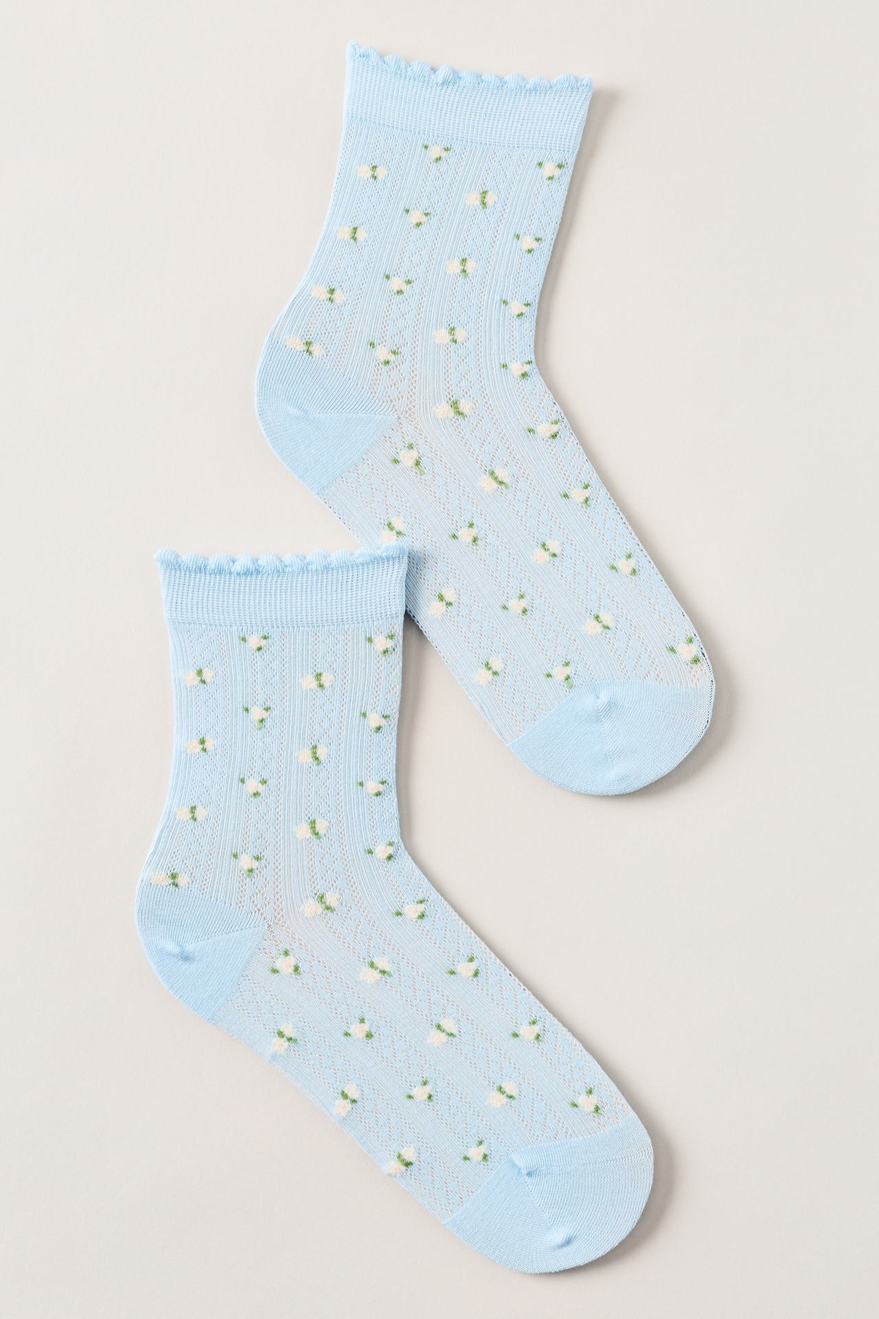 Casa Clara Roberta Floral Trouser Socks