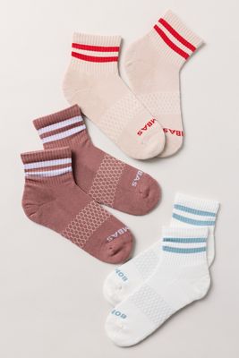 Bombas Vintage Striped Crew Socks