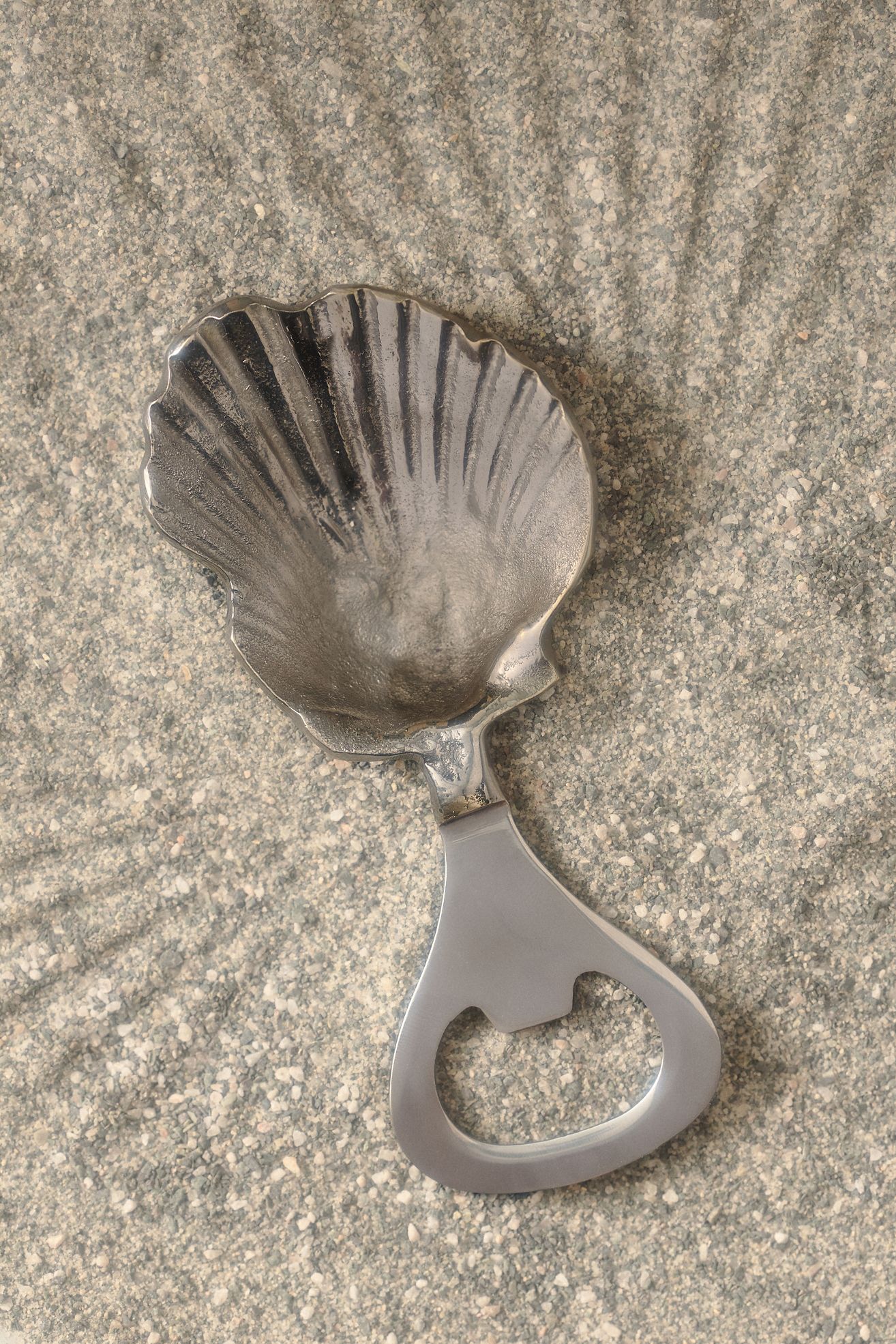 Shelton Metal Shell Bottle Opener - Silver, One Size