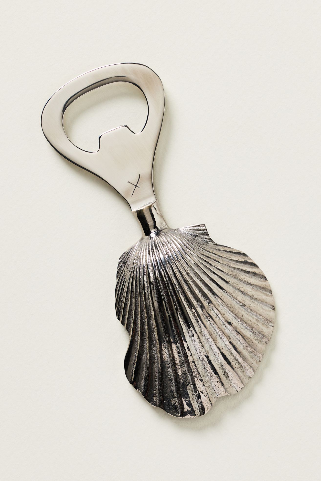 Shelton Metal Shell Bottle Opener - Silver, Standard, One Size