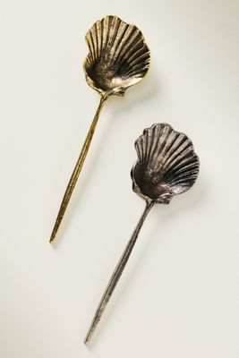 Shelton Metal Shell Serving Spoon