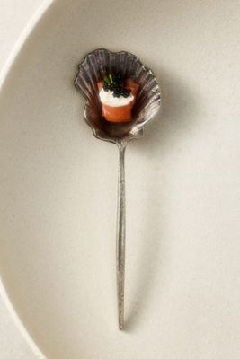 Shelton Metal Shell Serving Spoon