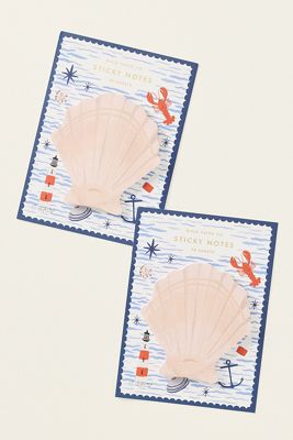 Rifle Paper Co. Seaside Sticky Notes Bundle