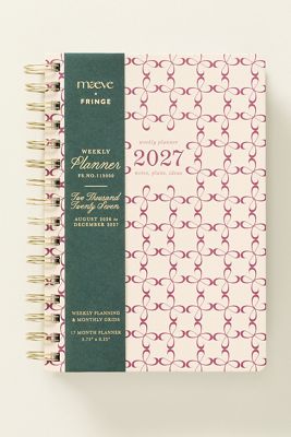 Maeve 17-Month Faux Leather Planner