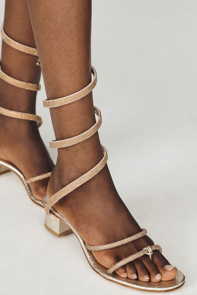 CoRNETTI Martina Franc Ankle Wrap Sandals #1