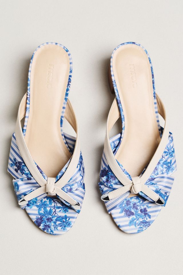 Maeve Knotted Slip-On Block Heels #2