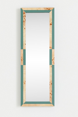 Manon Color Block Burlwood Wall Mirror | AnthroHome