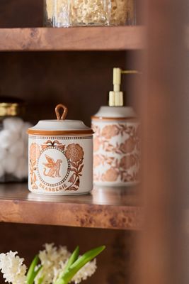 Hotel Ceramic Bath Canister