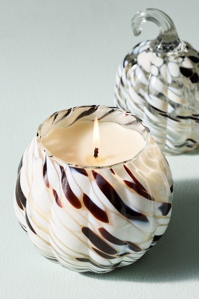 Candela in Vetro Zucca Dolce Vaniglia #2
