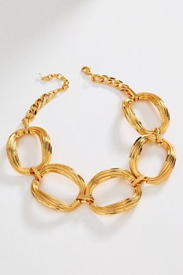By Anthropologie Gradient Braided Chain Necklace | Anthropologie display picture 2
