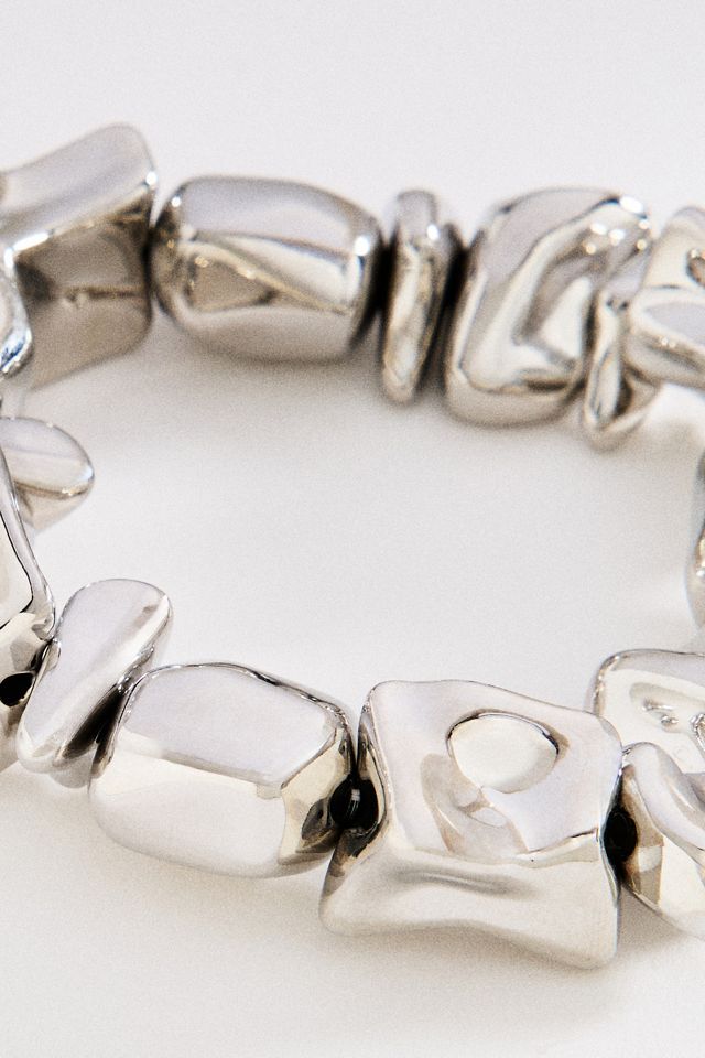 Molten Bead Stretch Bracelet #1