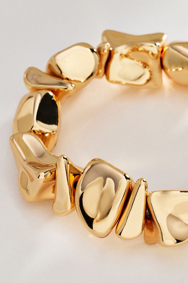 Molten Bead Stretch Bracelet #1