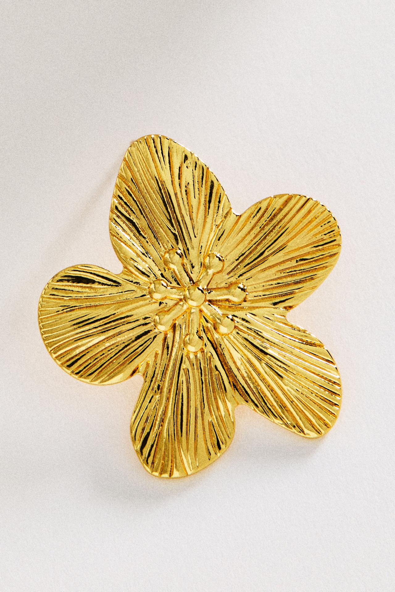 Logan Tay Golden Flower Earrings