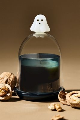 Ghost Icon Cloche Gourmand Sugared Walnut & Spice Glass Candle
