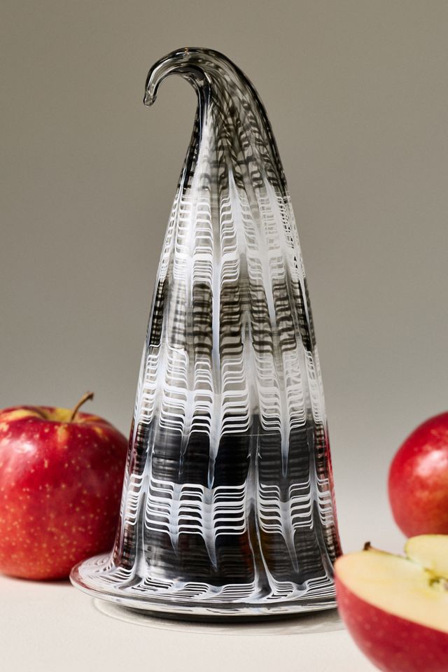 Witches Hat Woody Honeycrisp & Pinecone Figural Glass Candle #1