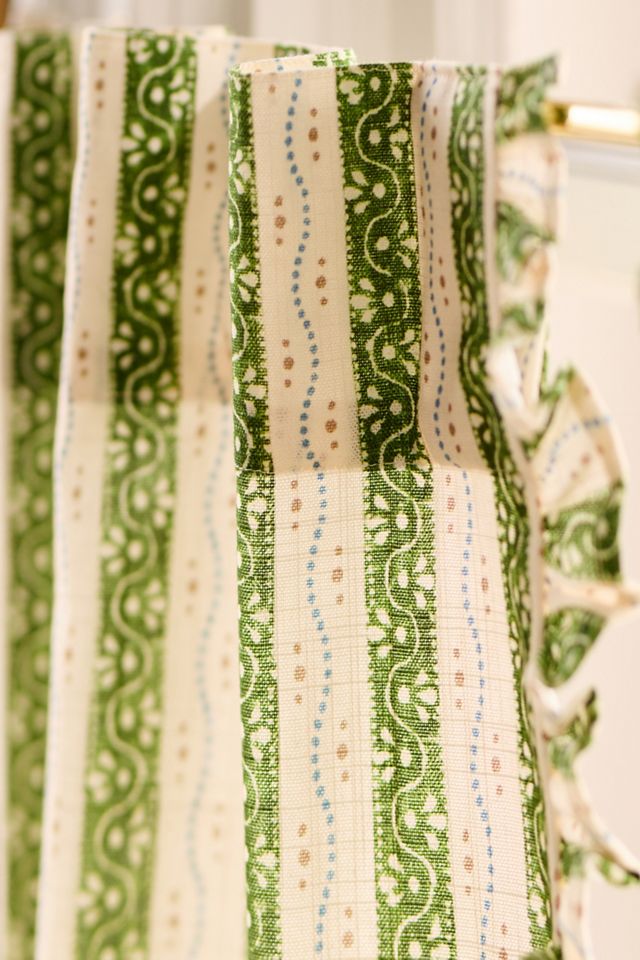 Ivy Cotton Striped Cafe Curtain, Set of 2 #1
