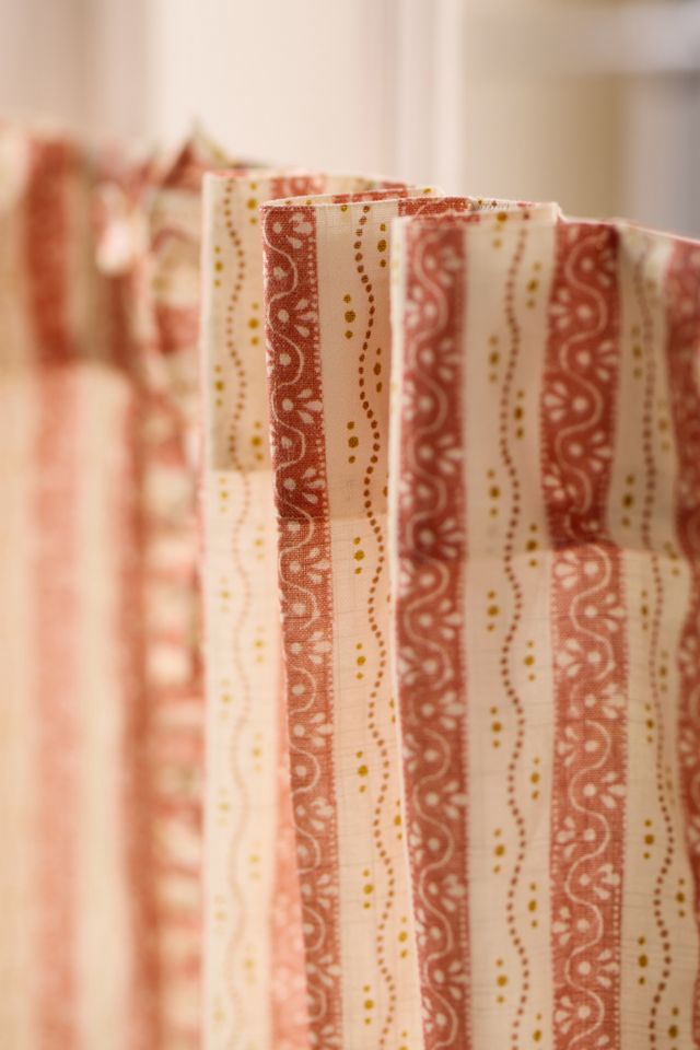 Ivy Cotton Striped Cafe Curtain, Set of 2 #1