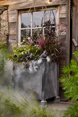 Versailles Galvanized Square Planter