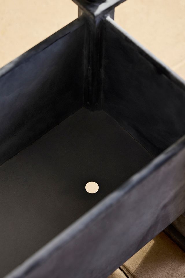 Versailles Galvanized Trough Planter #3