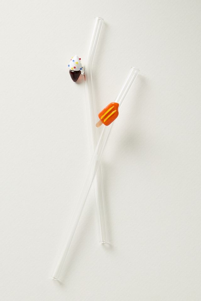 Icon Straws, Set of 2 #1