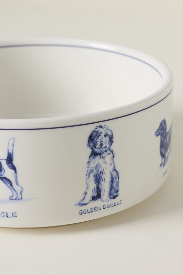 Molly Hatch Stoneware Pet Bowl #4