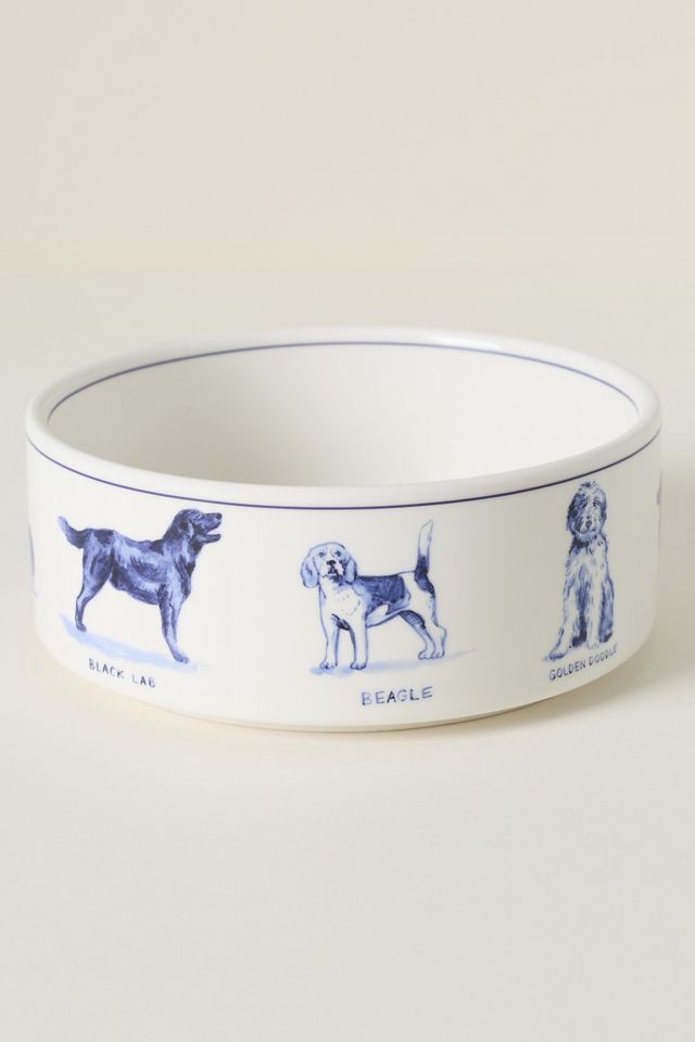 Molly Hatch Stoneware Pet Bowl #2
