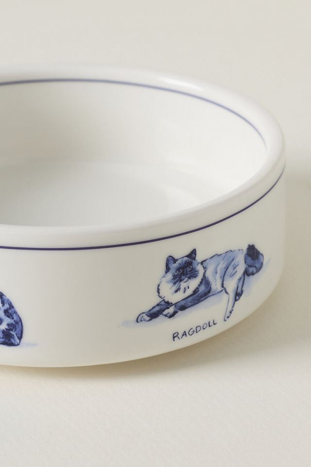 Molly Hatch Stoneware Pet Bowl #3