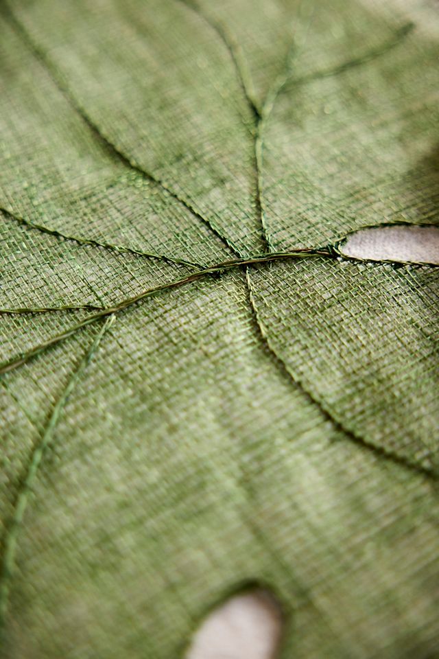 Tropical Leaf Abaca Placemat #2