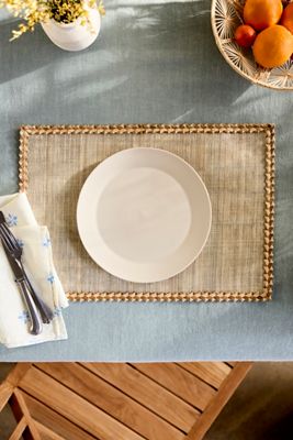 Braided Palm + Abaca Placemat