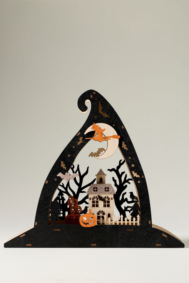 Ghostly Light-Up Mantle Decor #2