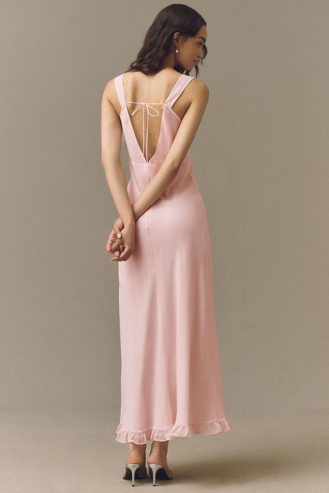 For Love & Lemons Sunset Chiffon Maxi Dress | Anthropologie