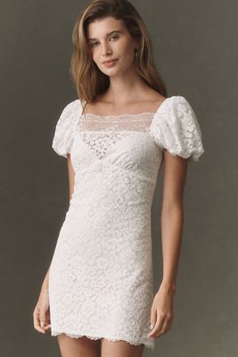 bridal shower dress white Zapaka Women A-Line Engagement Ivory Mini Square Neckline Long Sleeves Satin Wedding Reception Dress, Ivory / UK10 filled days and spontaneous picnics Bridal Shower Dresses for the