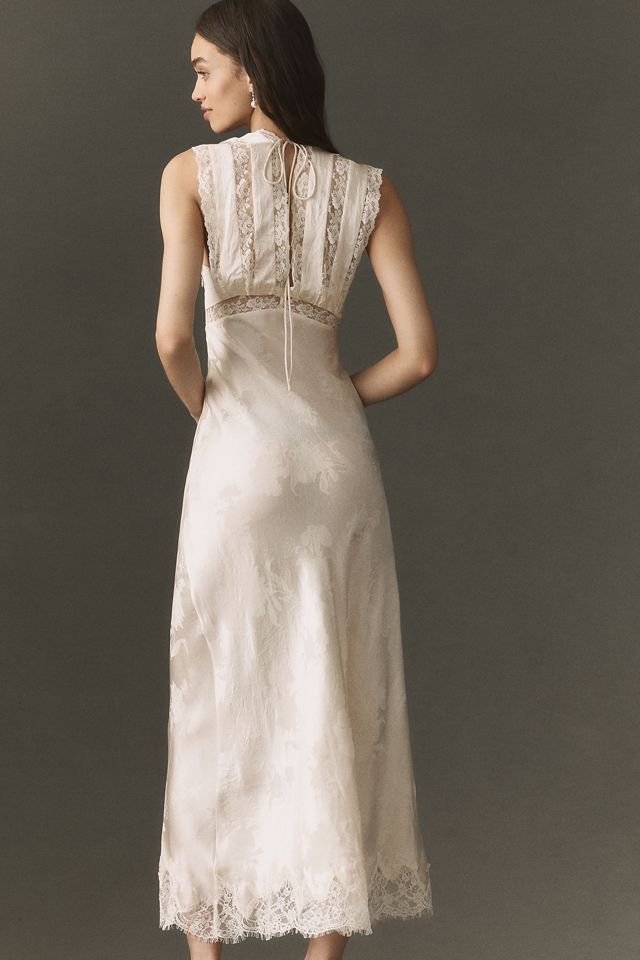 For Love & Lemons Adrift Satin Maxi Dress #2
