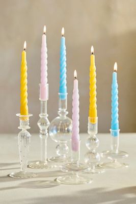 Twisty Tapers, Set of 6 Spring Mix