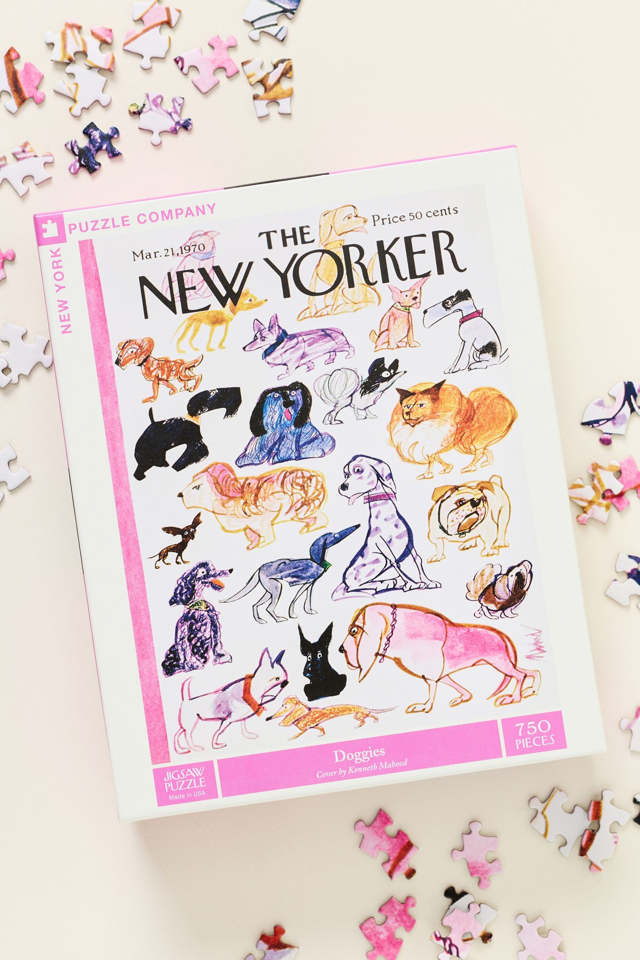 New York Puzzle Company Seasonal Puzzle - Doggies, One Size
