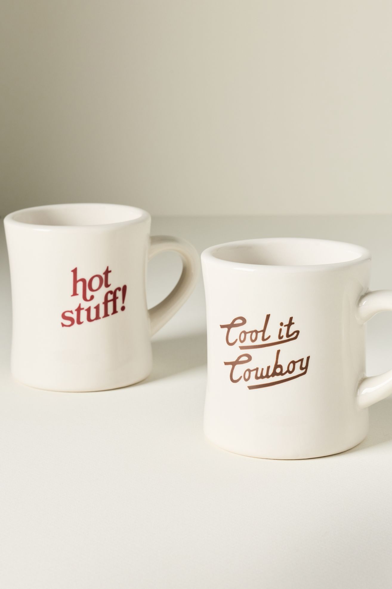 Alice & Wonder Stoneware Phrase Mug - Cool It Cowboy, One Size