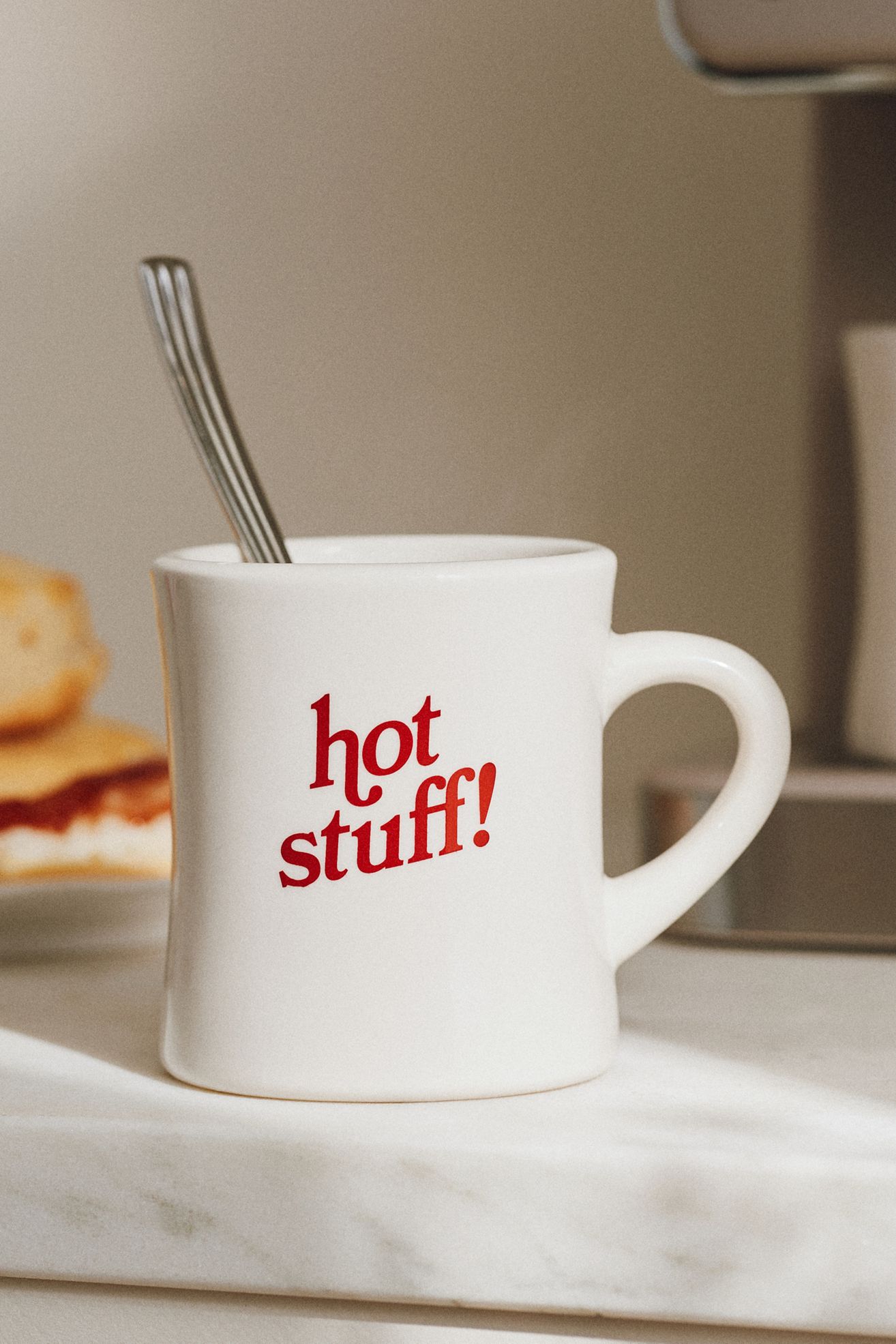 Alice & Wonder Stoneware Phrase Mug - Hot Stuff, One Size