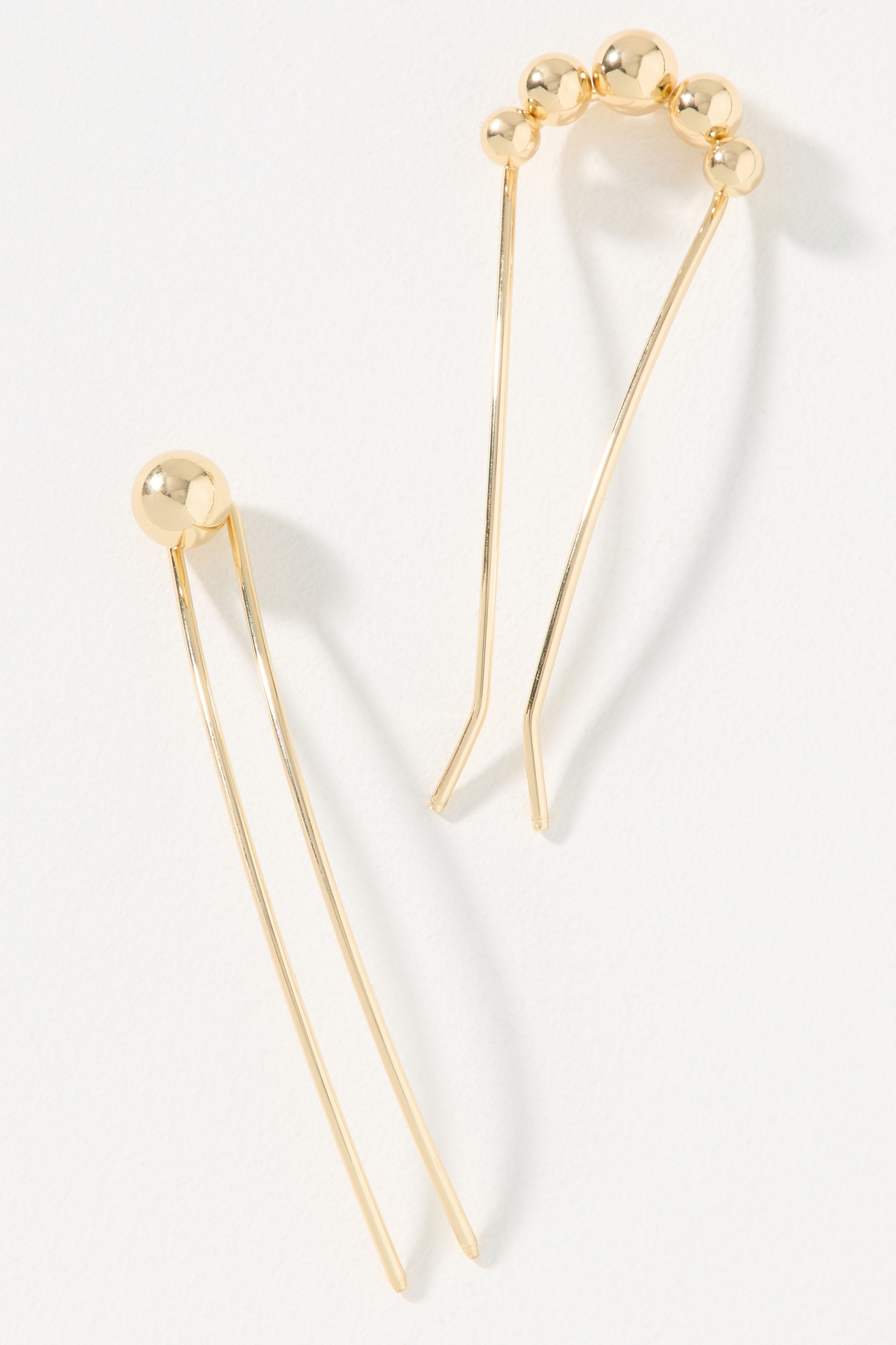 Metal Bubble French Hair Pin