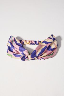 Kachel Floral Twist Headband | Anthropologie display picture 3