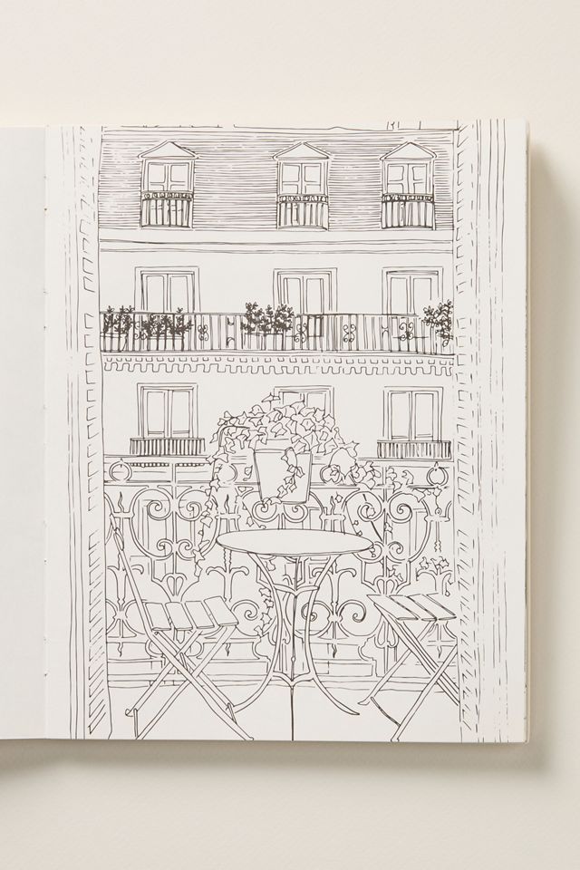 City Inspired Coloring Book #2