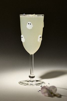 Halloween Icon Flute Glass