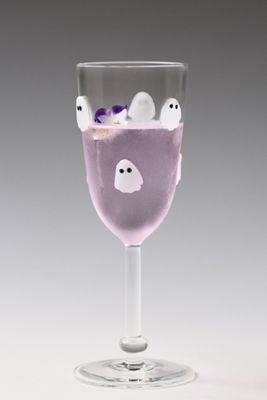 Bicchiere Flûte con Icona di Halloween By Anthropologie
